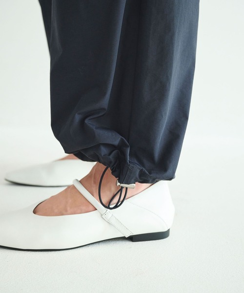 N.O.R.C(ノーク)の「パラシュートパンツ【NYLON WEATHER】(その他パンツ・レディース・ネイビー/アイボリー・S/M)」の13枚目の写真