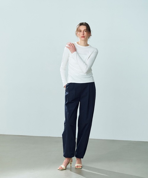N.O.R.C(ノーク)の「パラシュートパンツ【NYLON WEATHER】(その他パンツ・レディース・ネイビー/アイボリー・S/M)」の8枚目の写真