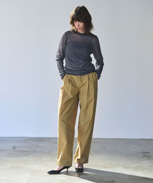 N.O.R.C(ノーク)の「パラシュートパンツ【NYLON WEATHER】(その他パンツ・レディース・ネイビー/アイボリー・S/M)」の19枚目の写真