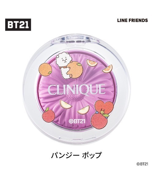 CLINIQUE（クリニーク）の「BT21【数量限定】チーク ポップ CLINIQUE（チーク・レディース・21 バレリーナ ポップ/15 パンジー ポップ/08 メロン ポップ・FREE）」の3枚目の写真