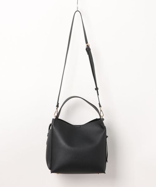 Elura（エルーラ）の「ミニトート付きショルダーバッグ/327404（ハンドバッグ・レディース・ベージュ/ブラック/チャコールグレー・ONE SIZE）」の4枚目の写真