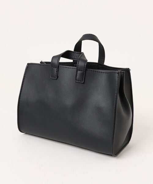 Elura（エルーラ）の「ミニトート付きショルダーバッグ/327404（ハンドバッグ・レディース・ベージュ/ブラック/チャコールグレー・ONE SIZE）」の7枚目の写真