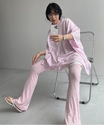 WIND AND SEA FR2 梅 スウェットパンツ ユニセックスピンク ユニセックス)サイドスナップスウェットパンツ | ファッション