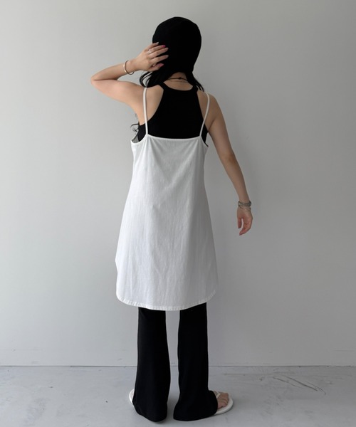 wee9s（ウィークス）の「soft touch lib flare pants / ソフトタッチリブフレアパンツ（スウェットパンツ・レディース・ブラック/ピンク・LONG/FREE）」の20枚目の写真