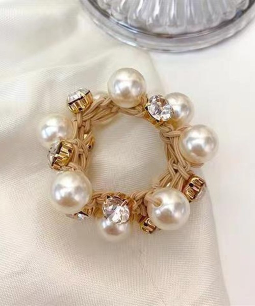 ギフトにも★MIMCO★光沢ガラスパール18金メッキ ヘアゴム 楽天市場】追跡可能メール便☆対応 【ヘアゴム】ピエース