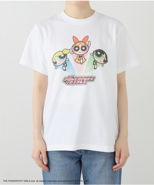 GOOD ROCK SPEED（グッドロックスピード）の「GOOD ROCK SPEED/グッドロックスピード/ THE POWERPUFF GIRLS / Tシャツ（Tシャツ/カットソー・レディース・ホワイト・SMALL）」の8枚目の写真