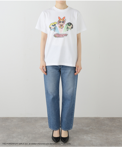 GOOD ROCK SPEED（グッドロックスピード）の「GOOD ROCK SPEED/グッドロックスピード/ THE POWERPUFF GIRLS / Tシャツ（Tシャツ/カットソー・レディース・ホワイト・SMALL）」の9枚目の写真