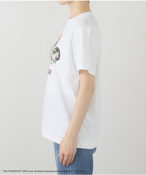 GOOD ROCK SPEED（グッドロックスピード）の「GOOD ROCK SPEED/グッドロックスピード/ THE POWERPUFF GIRLS / Tシャツ（Tシャツ/カットソー・レディース・ホワイト・SMALL）」の11枚目の写真