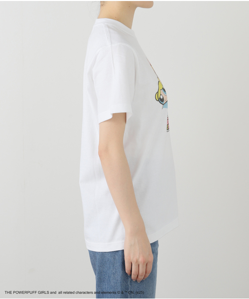 GOOD ROCK SPEED（グッドロックスピード）の「GOOD ROCK SPEED/グッドロックスピード/ THE POWERPUFF GIRLS / Tシャツ（Tシャツ/カットソー・レディース・ホワイト・SMALL）」の13枚目の写真