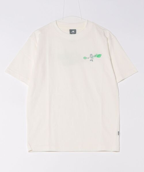 【New Balance】M テニスカートゥーンTシャツ SST 国内発送 セール】New Balance ニューバランス M テニスカートゥーンT
