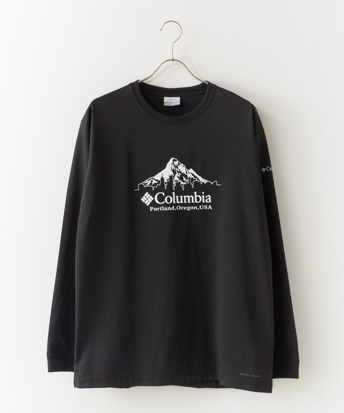 Columbia（コロンビア）の「Columbia/コロンビア アーバンハイクグラフィックロングスリーブTシャツ ロンT（Tシャツ/カットソー・メンズ・ホワイト系1/ホワイト系2/ブラック系1/ブラック系2/ホワイト系3/ホワイト系4/ホワイト系5/ホワイト系6/ブラック系3・M/L/XL）」の20枚目の写真