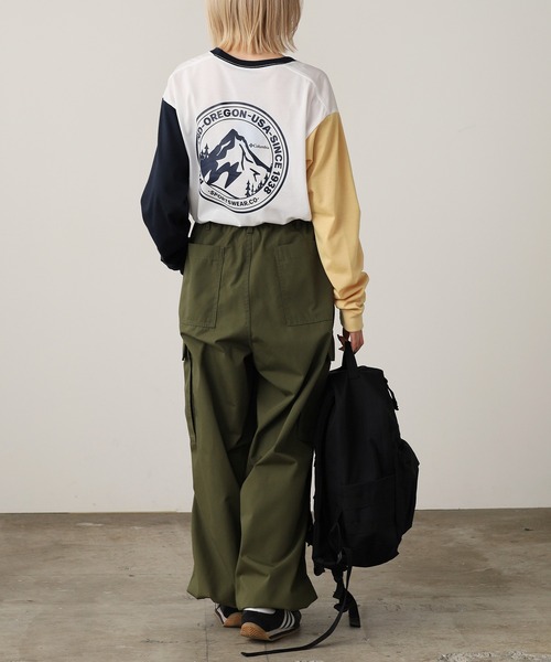 Columbia（コロンビア）の「Columbia/コロンビア アーバンハイクグラフィックロングスリーブTシャツ ロンT（Tシャツ/カットソー・メンズ・ホワイト系1/ホワイト系2/ブラック系1/ブラック系2/ホワイト系3/ホワイト系4/ホワイト系5/ホワイト系6/ブラック系3・M/L/XL）」の18枚目の写真