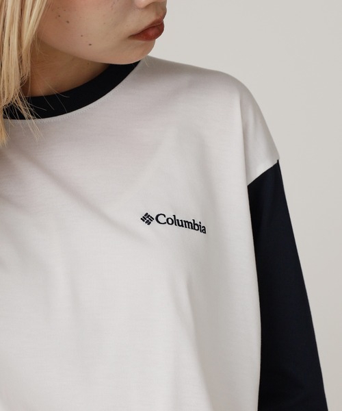 Columbia（コロンビア）の「Columbia/コロンビア アーバンハイクグラフィックロングスリーブTシャツ ロンT（Tシャツ/カットソー・メンズ・ホワイト系1/ホワイト系2/ブラック系1/ブラック系2/ホワイト系3/ホワイト系4/ホワイト系5/ホワイト系6/ブラック系3・M/L/XL）」の12枚目の写真