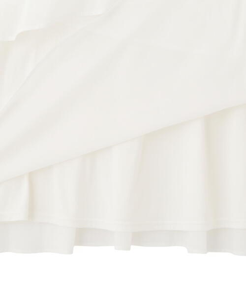 PROPORTION BODY DRESSING（プロポーションボディドレッシング）の「コットンボイルティアードスカート / 1215120406（スカート・レディース・ホワイト系その他/ベージュ・SMALL/MEDIUM）」の9枚目の写真