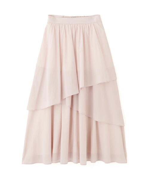 PROPORTION BODY DRESSING（プロポーションボディドレッシング）の「コットンボイルティアードスカート / 1215120406（スカート・レディース・ホワイト系その他/ベージュ・SMALL/MEDIUM）」の11枚目の写真