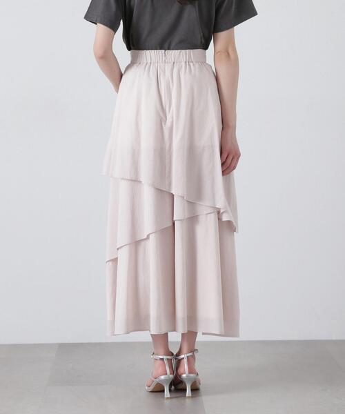 PROPORTION BODY DRESSING（プロポーションボディドレッシング）の「コットンボイルティアードスカート / 1215120406（スカート・レディース・ホワイト系その他/ベージュ・SMALL/MEDIUM）」の22枚目の写真