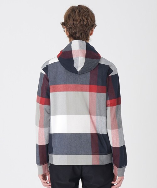 BLACK LABEL CRESTBRIDGE（ブラックレーベル・クレストブリッジ）の「クレストブリッジチェックラッセルパーカー（パーカー・メンズ・ライトグレー/ベージュ系その他6/ブルー系その他7・L/M/XL）」の19枚目の写真