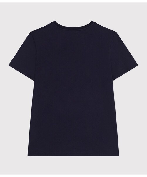 PETIT BATEAU(プチバトー)の「半袖Tシャツ(Tシャツ/カットソー・レディース・ブラック/オフホワイト/ネイビー・SMALL/MEDIUM/X-SMALL/XX-SMALL/LARGE)」の6枚目の写真