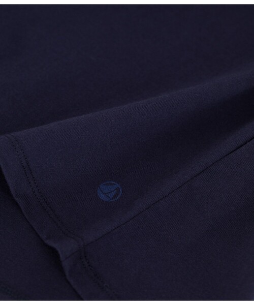 PETIT BATEAU(プチバトー)の「半袖Tシャツ(Tシャツ/カットソー・レディース・ブラック/オフホワイト/ネイビー・SMALL/MEDIUM/X-SMALL/XX-SMALL/LARGE)」の7枚目の写真