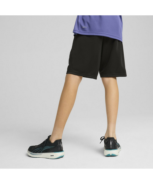 PUMA(プーマ)の「PUMA プーマ ボーイズ アクティブ スポーツ グラフィック ポリエステル シ(その他パンツ・キッズ・ブラック/グリーン系その他・130/120/140/160/150)」の3枚目の写真
