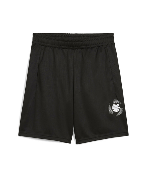 PUMA(プーマ)の「PUMA プーマ ボーイズ アクティブ スポーツ グラフィック ポリエステル シ(その他パンツ・キッズ・ブラック/グリーン系その他・130/120/140/160/150)」の5枚目の写真