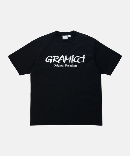 Gramicci(グラミチ)の「ORIGINAL FREEDOM LOGO TEE|オリジナルフリーダムロゴTシャツ(Tシャツ/カットソー・メンズ・マスタード/ホワイト/ブラック・S/M/L/XL/XXL)」の9枚目の写真