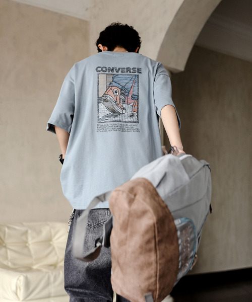 バックロゴ ルーズ Tシャツ 4色 ストリート 夏 トップス cr9251 セール】RVCA/ルーカ バックプリントTシャツ オーバーサイズ
