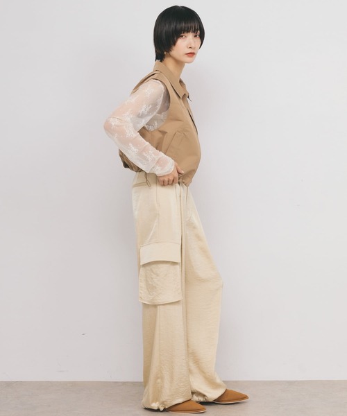 KBF（ケイビーエフ）の「コンパクトバルーンベスト（ベスト・レディース・ブラック/キャメル・ONE）」の20枚目の写真