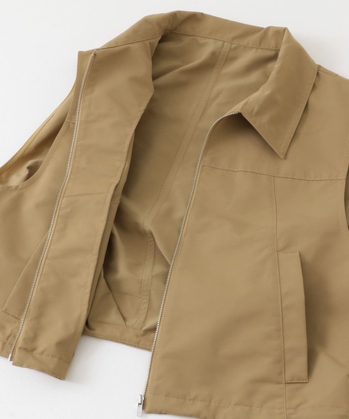 KBF（ケイビーエフ）の「コンパクトバルーンベスト（ベスト・レディース・ブラック/キャメル・ONE）」の11枚目の写真