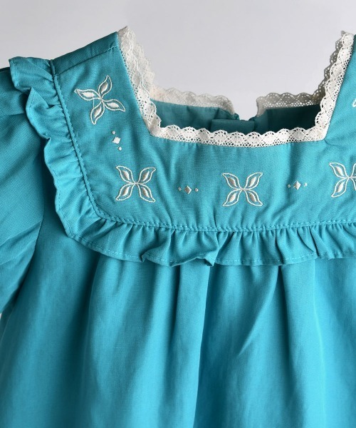 moimoln（モイモルン）の「ルネワンピース（ワンピース・キッズ・ミント・80ｃｍ/90cm/100cm/110cm）」の3枚目の写真