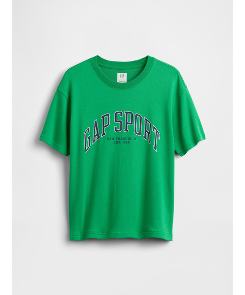 GAP(ギャップ)の「リラックス GAPグラフィック テリーTシャツ(スウェット・キッズ・グリーン/ブルー/オフホワイト/ブラック・110cm/120cm/130cm/140cm/150cm/160cm)」の10枚目の写真