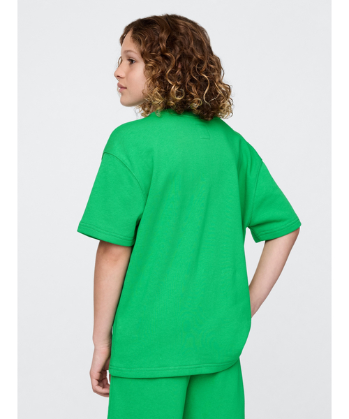 GAP(ギャップ)の「リラックス GAPグラフィック テリーTシャツ(スウェット・キッズ・グリーン/ブルー/オフホワイト/ブラック・110cm/120cm/130cm/140cm/150cm/160cm)」の13枚目の写真