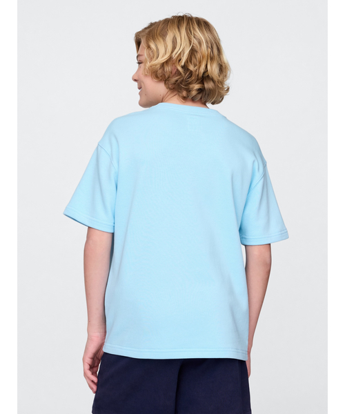 GAP(ギャップ)の「リラックス GAPグラフィック テリーTシャツ(スウェット・キッズ・グリーン/ブルー/オフホワイト/ブラック・110cm/120cm/130cm/140cm/150cm/160cm)」の15枚目の写真