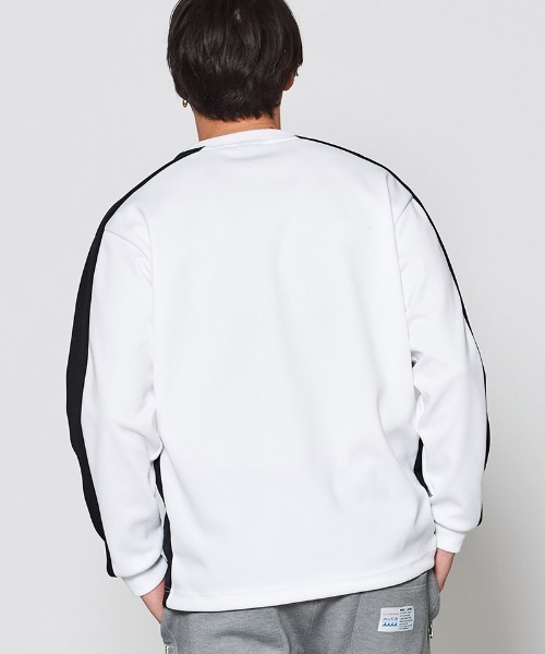 ACANTHUS(アカンサス)の「mlt5198-muta Soccor Jersey Top ジャージカットソー(Tシャツ/カットソー・メンズ・ホワイト/ブラック×ホワイト/ブラック×グリーン・S/M/L/XL)」の8枚目の写真