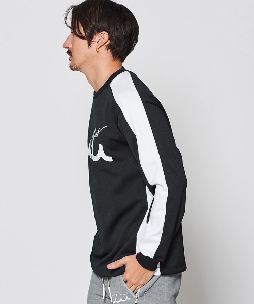 ACANTHUS(アカンサス)の「mlt5198-muta Soccor Jersey Top ジャージカットソー(Tシャツ/カットソー・メンズ・ホワイト/ブラック×ホワイト/ブラック×グリーン・S/M/L/XL)」の10枚目の写真