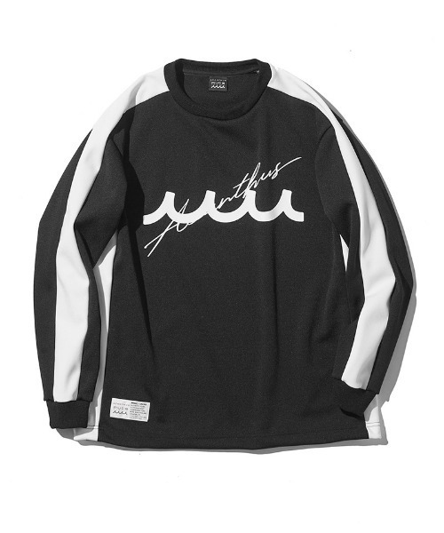 ACANTHUS(アカンサス)の「mlt5198-muta Soccor Jersey Top ジャージカットソー(Tシャツ/カットソー・メンズ・ホワイト/ブラック×ホワイト/ブラック×グリーン・S/M/L/XL)」の13枚目の写真