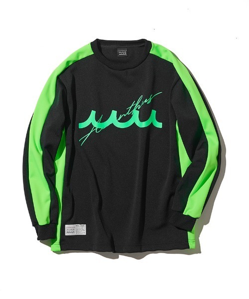 ACANTHUS(アカンサス)の「mlt5198-muta Soccor Jersey Top ジャージカットソー(Tシャツ/カットソー・メンズ・ホワイト/ブラック×ホワイト/ブラック×グリーン・S/M/L/XL)」の15枚目の写真