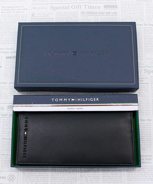   トミー ヒルフィガー ウェルズリー レザー長財布 セール】ウェルズリー レザー長財布 Wellesley Long Wallet