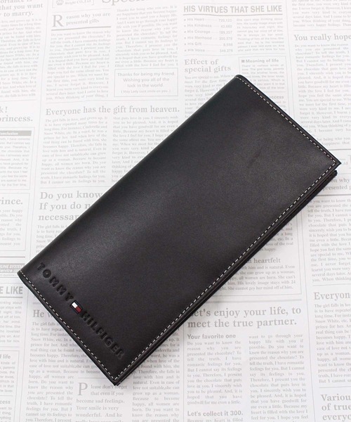   トミー ヒルフィガー ウェルズリー レザー長財布 セール】ウェルズリー レザー長財布 Wellesley Long Wallet