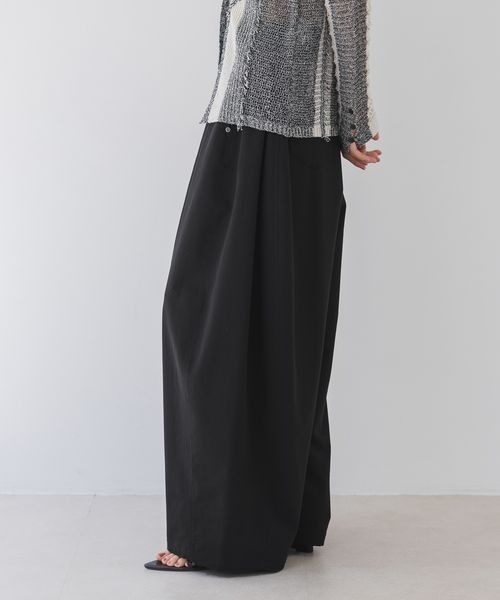 JEANASIS（ジーナシス）の「バレルレッグボリュームパンツ