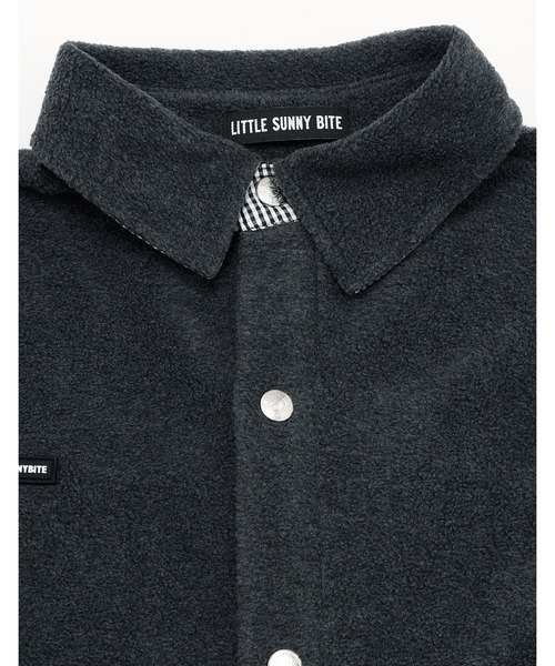 Little sunny bite（リトルサニーバイト）の「【8】【Little Sunny Bite】freeze big shirts（その他アウター・レディース・オレンジ/グレー/パープル・MEDIUM/SMALL）」の11枚目の写真