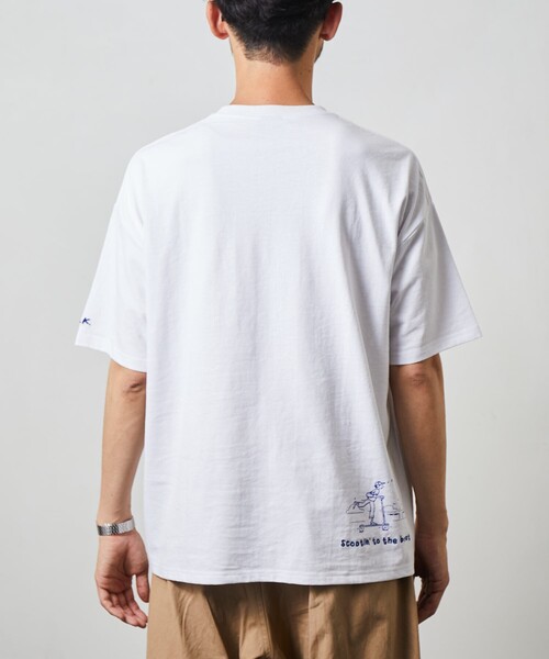 FREAK&#39;S STORE - ビッグシルエットフットボールTシャツ ▽【一部WEB限定】ビッグシルエット フットボールTシャツ(ロンT