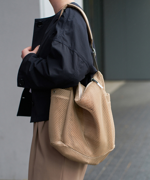 IENA（イエナ）の「NOMADIS/ノマディス CYCLE MESH ショルダーバッグ 