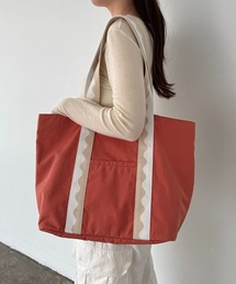 Bicolor tape tote bag / バイカラーテープトートバッグ
