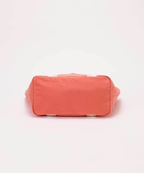 EFOLE（エフォル）の「Bicolor tape tote bag / バイカラーテープトートバッグ（トートバッグ・レディース・ベージュ/コーラル・FREE）」の9枚目の写真
