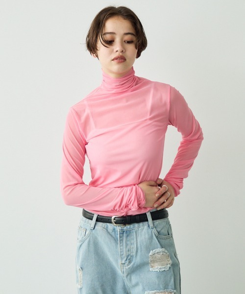 ofero♡垢　St Andrews ホワイト　ハイネックシャツ ofero♡様専用垢 St Andrews ホワイト ハイネックシャツ - メルカリ
