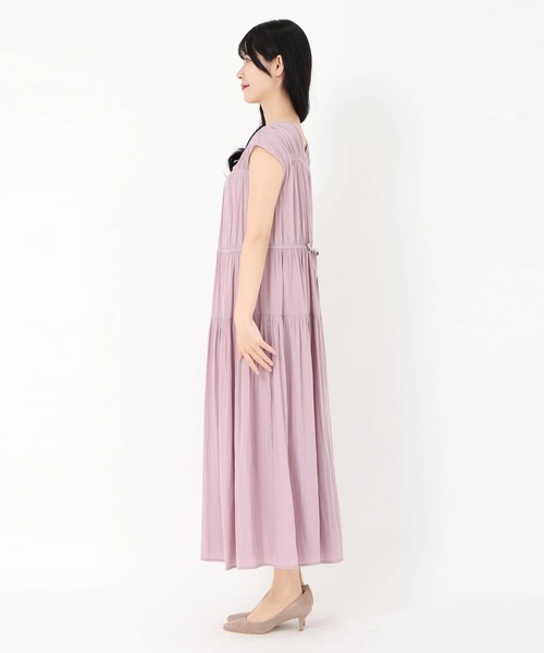 【新品タグ付き】STRAWBERRY-FIELDS シアーサテン ワンピース STRAWBERRY-FIELDS｜サテンキャミワンピース | Rakuten Fashion