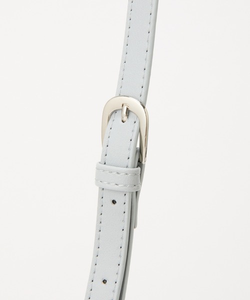 COLONY 2139（コロニートゥーワンスリーナイン）の「ワンハンドルスクエアバッグ（ハンドバッグ・レディース・ライトグレー/シルバー/ブラック・FREE）」の17枚目の写真