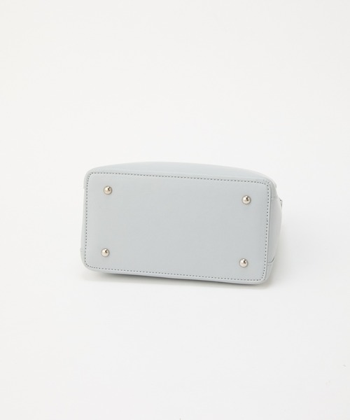 COLONY 2139（コロニートゥーワンスリーナイン）の「ワンハンドルスクエアバッグ（ハンドバッグ・レディース・ライトグレー/シルバー/ブラック・FREE）」の14枚目の写真