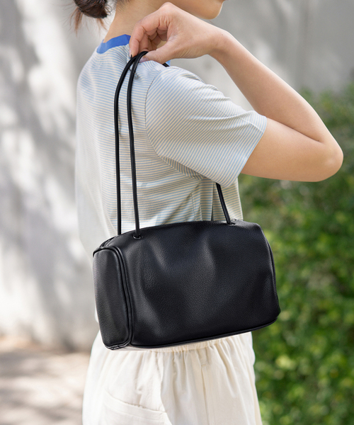 IENA（イエナ）の「＆MyuQ/アンドミューク KORO ショルダーバッグ（ショルダーバッグ・レディース・ブラック/ベージュ・FREE）」の4枚目の写真